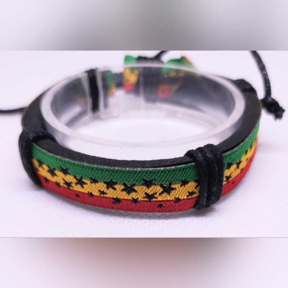 Men's Leather‎ Bracelet New f55